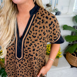 Charming Cheetah Mini Dress THML