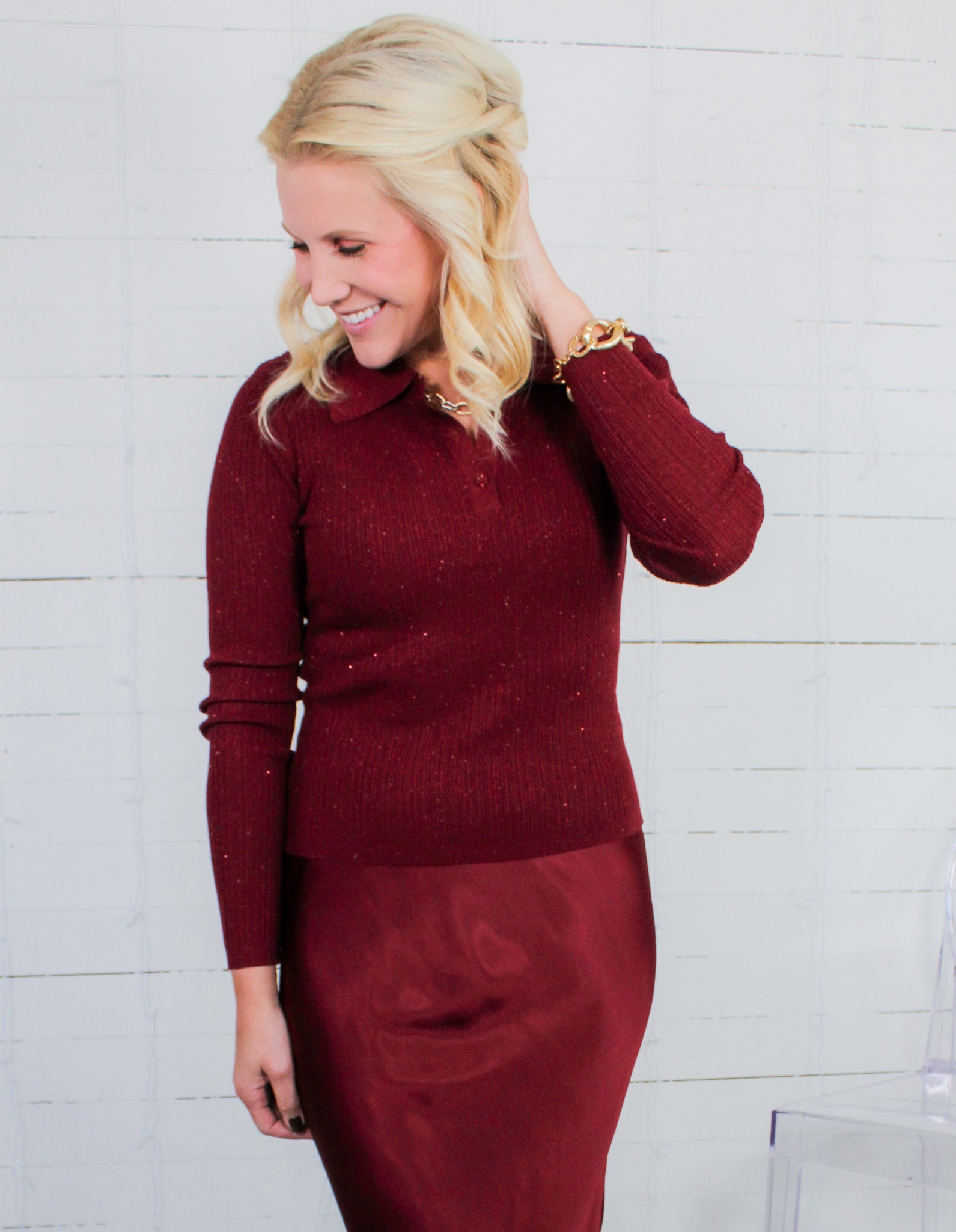 Chartreaux Bordeaux Sweater FRNCH