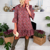 Chelsea Climbing Floral Mini Dress Double A the Brand