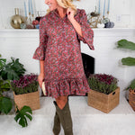 Chelsea Climbing Floral Mini Dress Double A the Brand