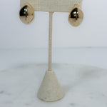Cheney Puffy Gold Hoops