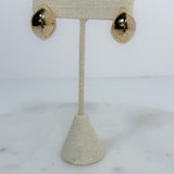 Cheney Puffy Gold Hoops