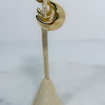 Cheney Puffy Gold Hoops