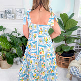 Chilton Lemonada Bliss Maxi Dress Meet Me in Santorini