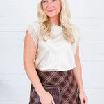 Chris Lace Trim Top Lucy Paris