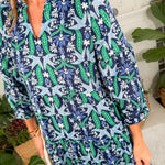 Christina Navy  Gossamer Wings Maxi Dress Mary Square