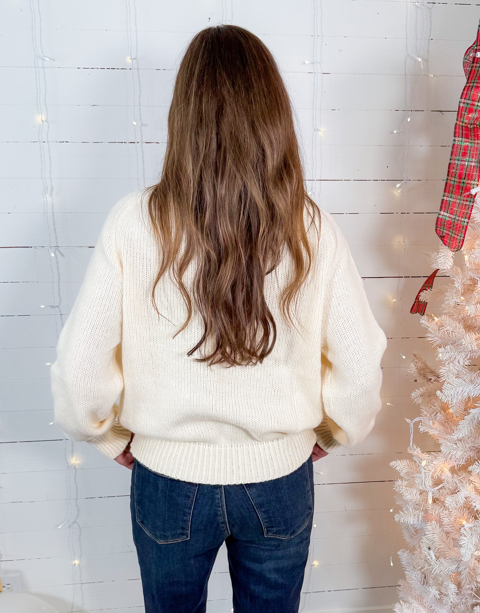 Christmas Tree Crewneck Sweater 