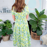 Citrus Splash Maxi Dress Meet Me in Santorini