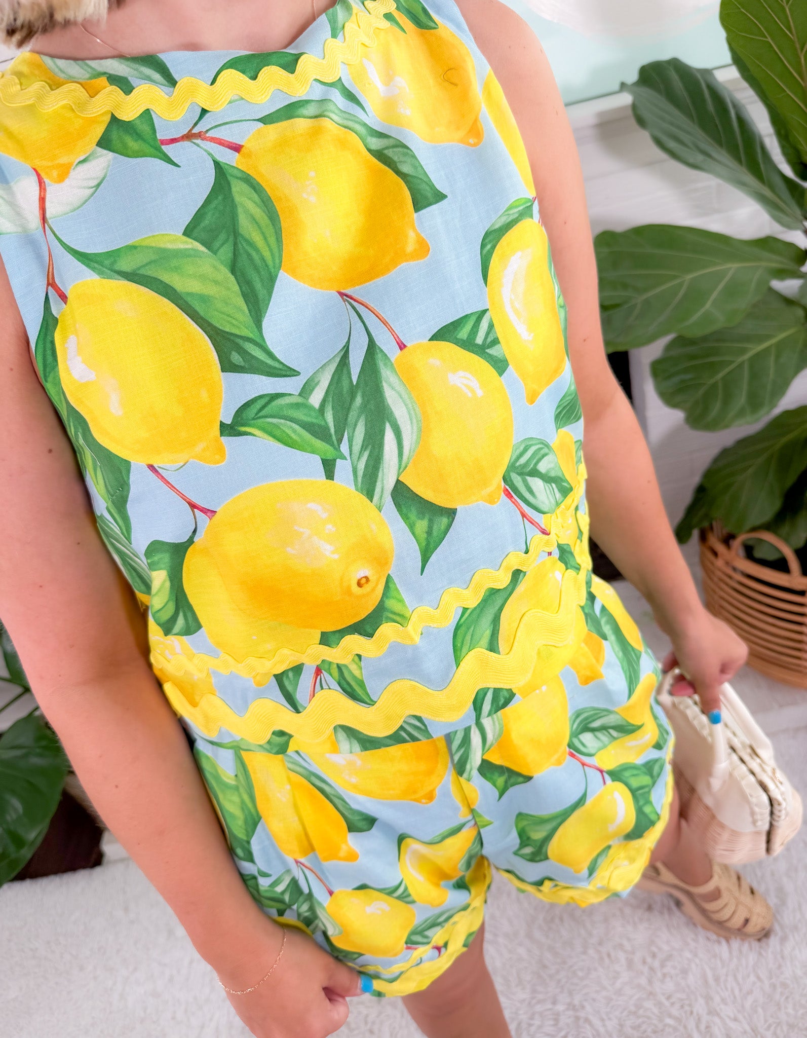 Claudia Limoncello Crop Top Prosperina