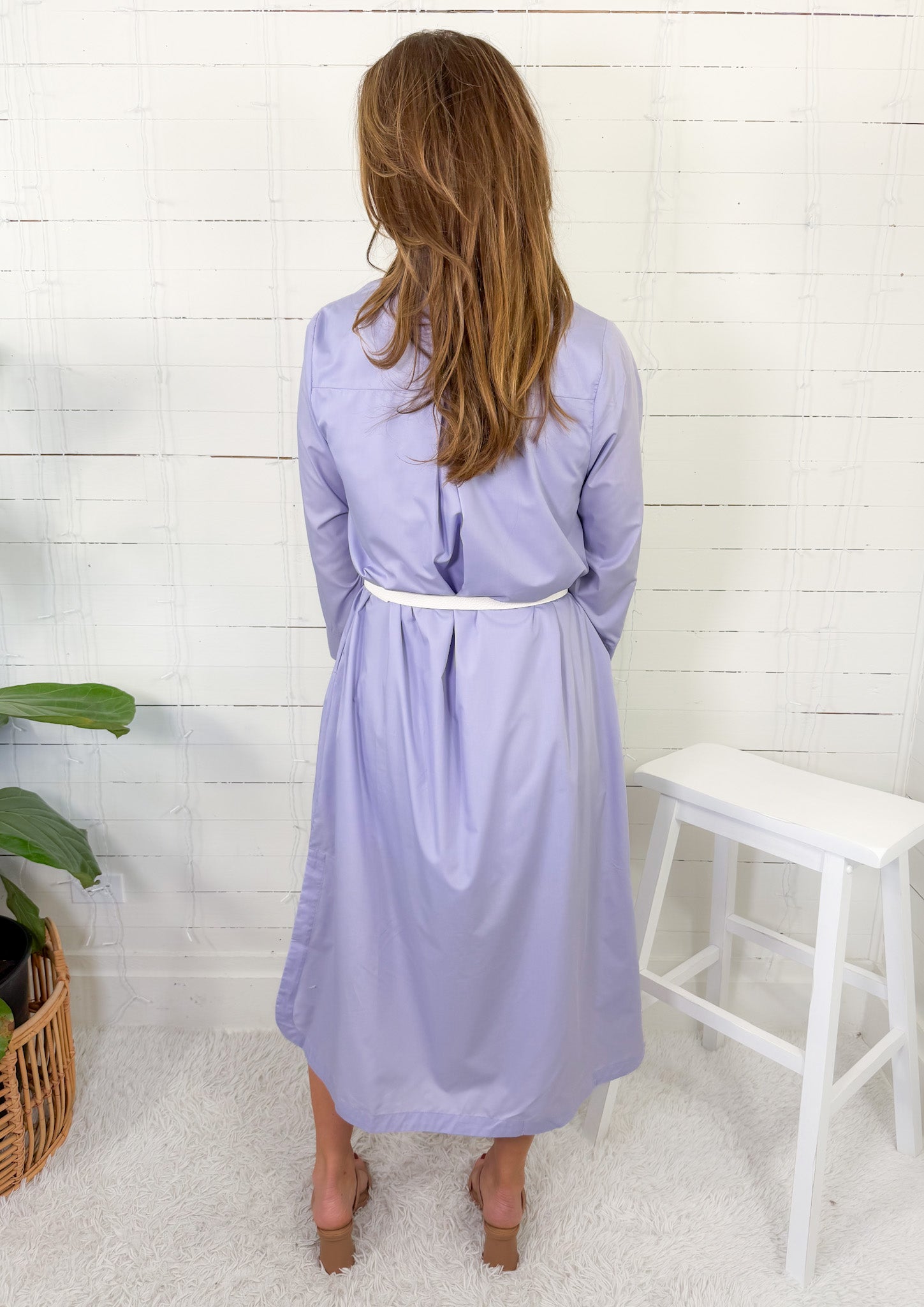 Clementine Periwinkle Maxi Dress Entro