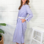 Clementine Periwinkle Maxi Dress Entro