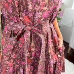 Clive Brown Floral Mini Dress