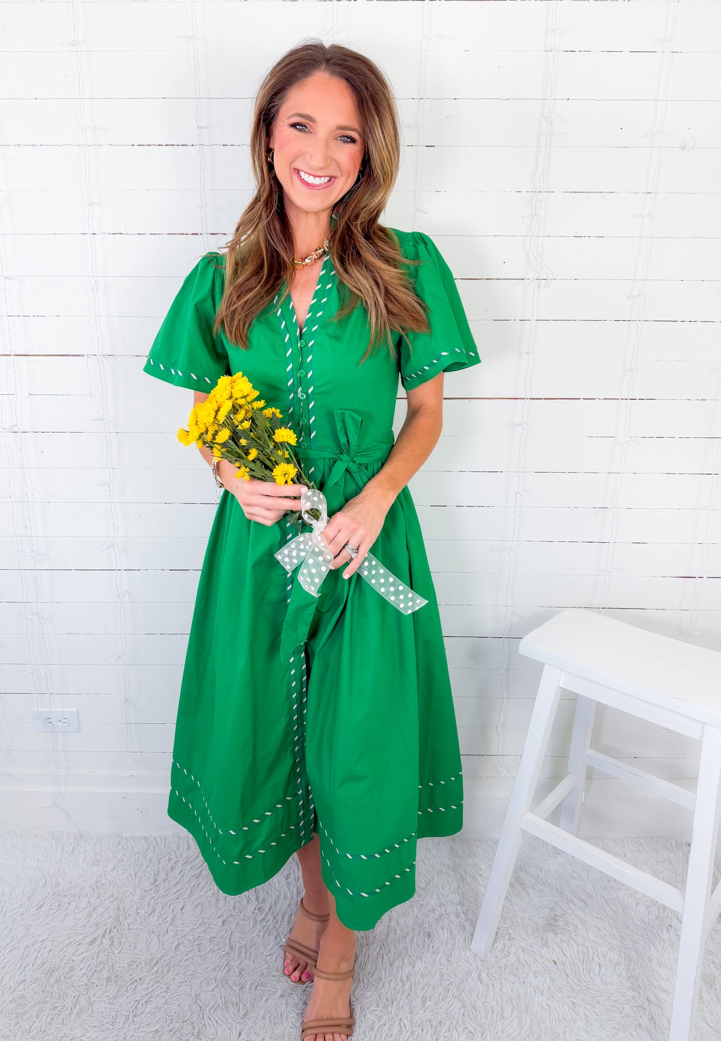 Clover Fields Maxi Dress