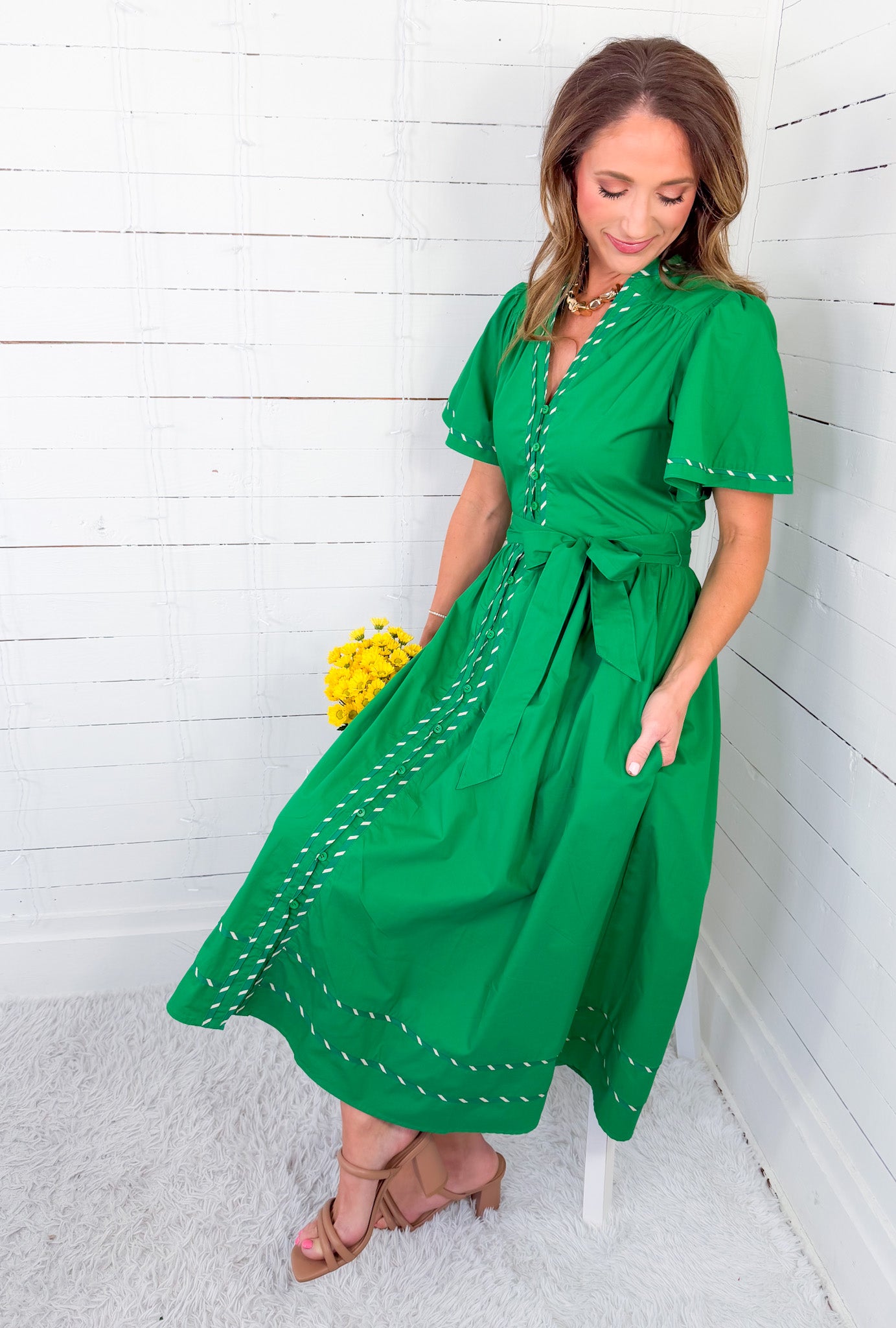 Clover Fields Maxi Dress