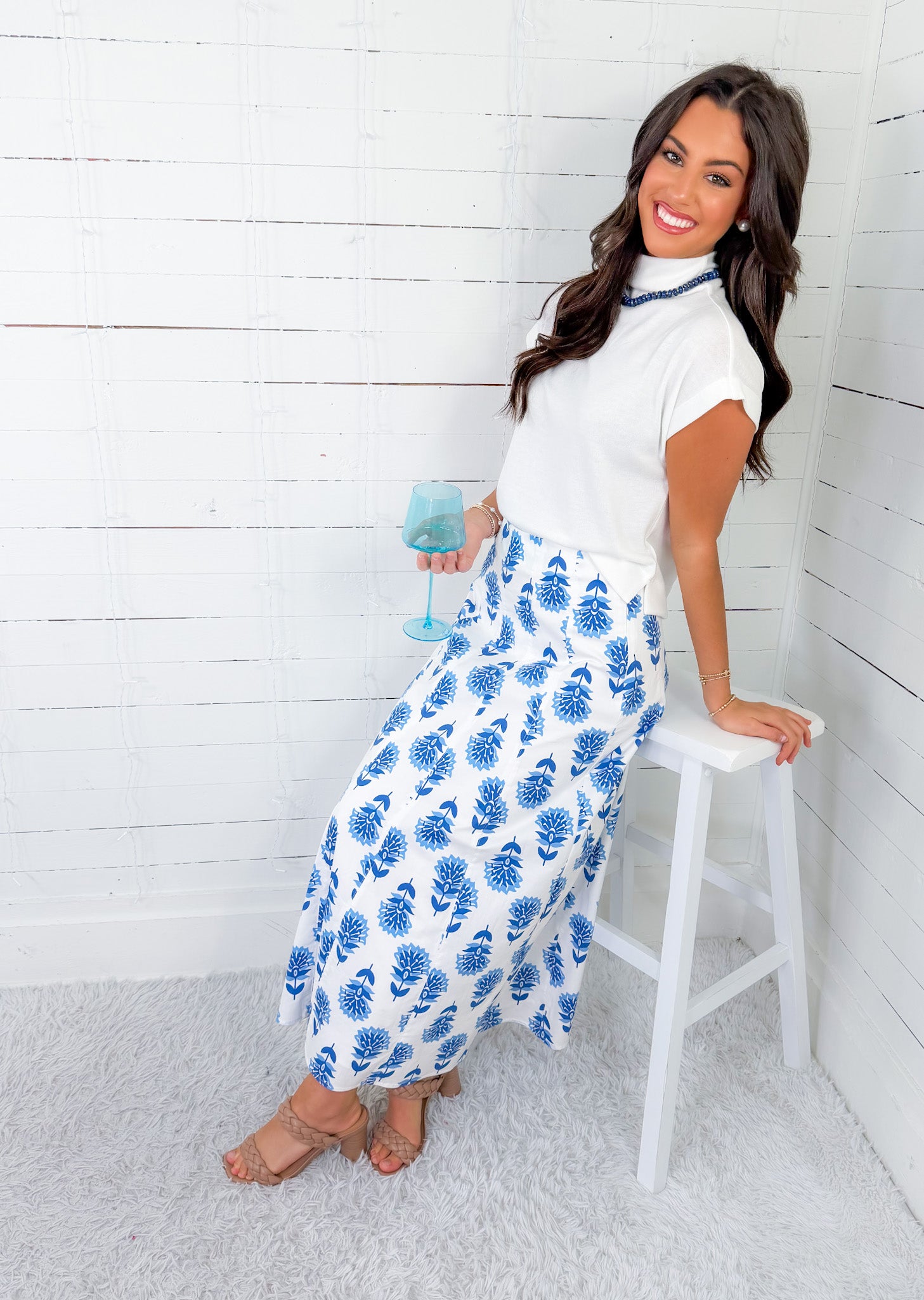 Clyde Royal Mum Maxi Skirt TCEC