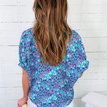 Coastal Jade Dots Top Entro
