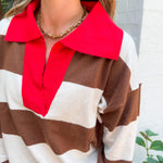Colchique Marron Glace Sweater FRNCH