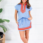 Colliers Slate Blue Skort Entro