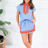 Colliers Slate Blue Skort Entro