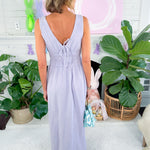 Collins Light Lilac Gauze Maxi Dress BOBI