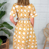 Collins Wicker Midi Dress