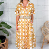 Collins Wicker Midi Dress