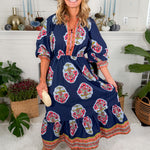 Colton Midnight Mix Maxi Dress Umgee