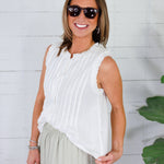 Concord Off White Top THML 