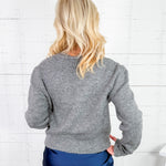 Conway Grey + Colorful Buttons Cardigan Compania Fantastica
