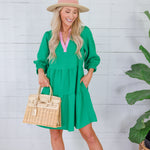 Cooper Green Mini Dress Mary Square