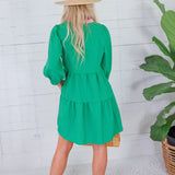 Cooper Green Mini Dress Mary Square