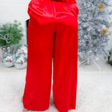 Cora Chili Pepper Silky Pant Adrienne