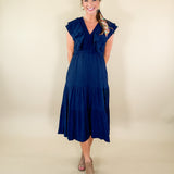 Cosmos_Textured_Navy_Maxi_Dress