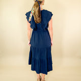 Cosmos_Textured_Navy_Maxi_Dress