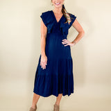 Cosmos_Textured_Navy_Maxi_Dress