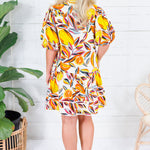 Cozumel Tropical Mini Dress THML