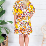 Cozumel Tropical Mini Dress THML