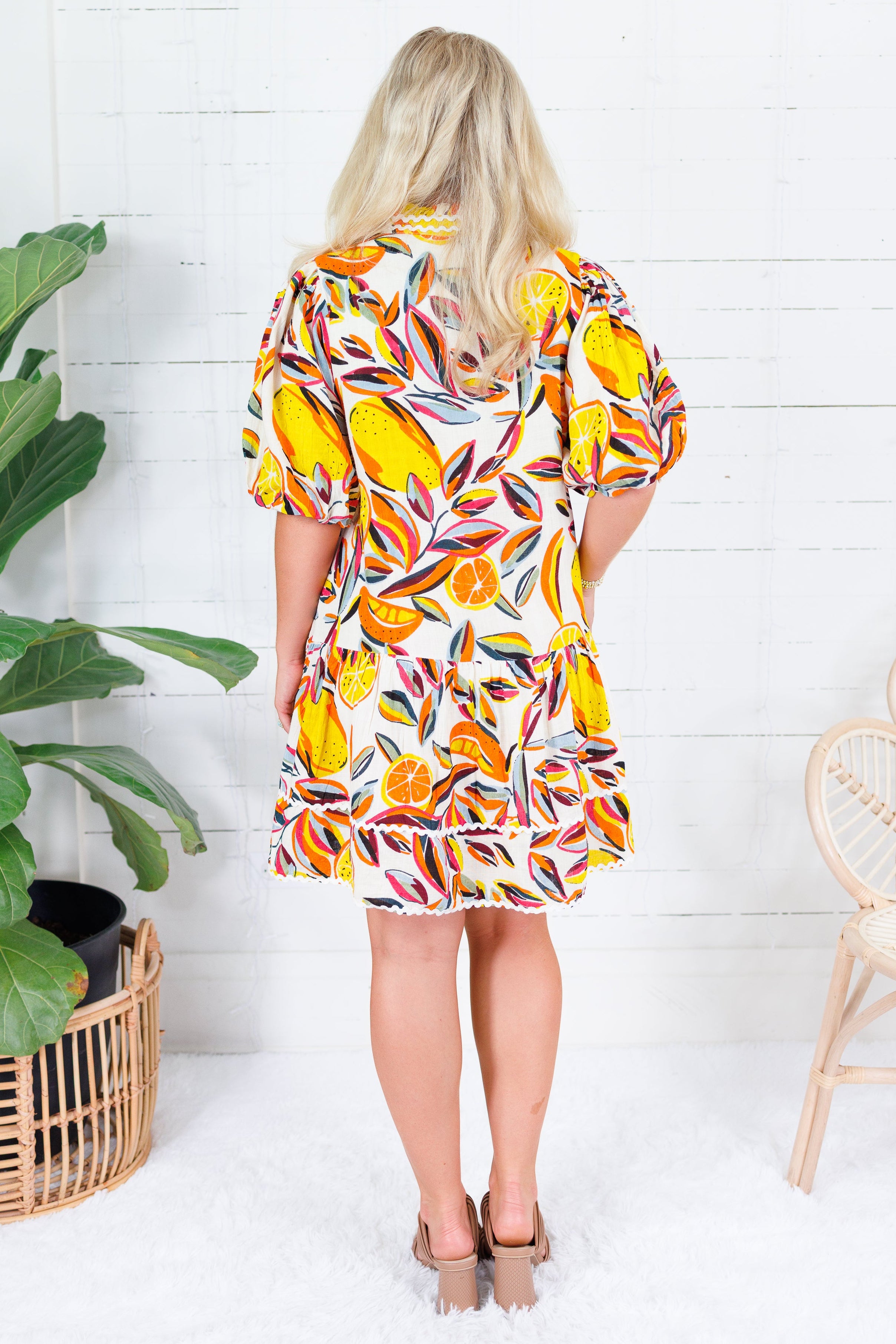 Cozumel Tropical Mini Dress THML