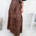 Cummings Leopard Tie Maxi Skirt Karlie