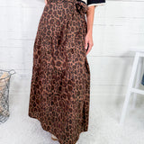 Cummings Leopard Tie Maxi Skirt Karlie