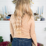 Daisy Latte Turtleneck Sweater Molly Bracken