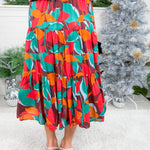 Dalzell Stained Glass Midi Skirt Compania Fantastica