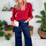 Danielle Dark Blue Denim Pants Lucy Paris