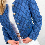 Darby Denim Stitch Novelty Jacket Karlie