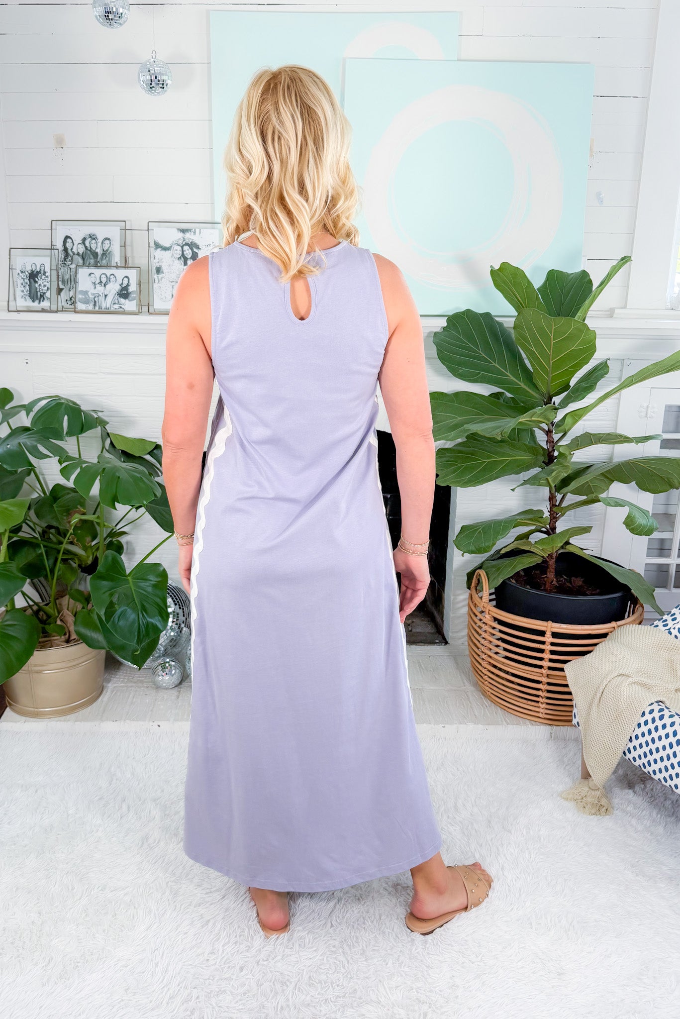 Dawn Purple Heather Maxi Dress Prosperina