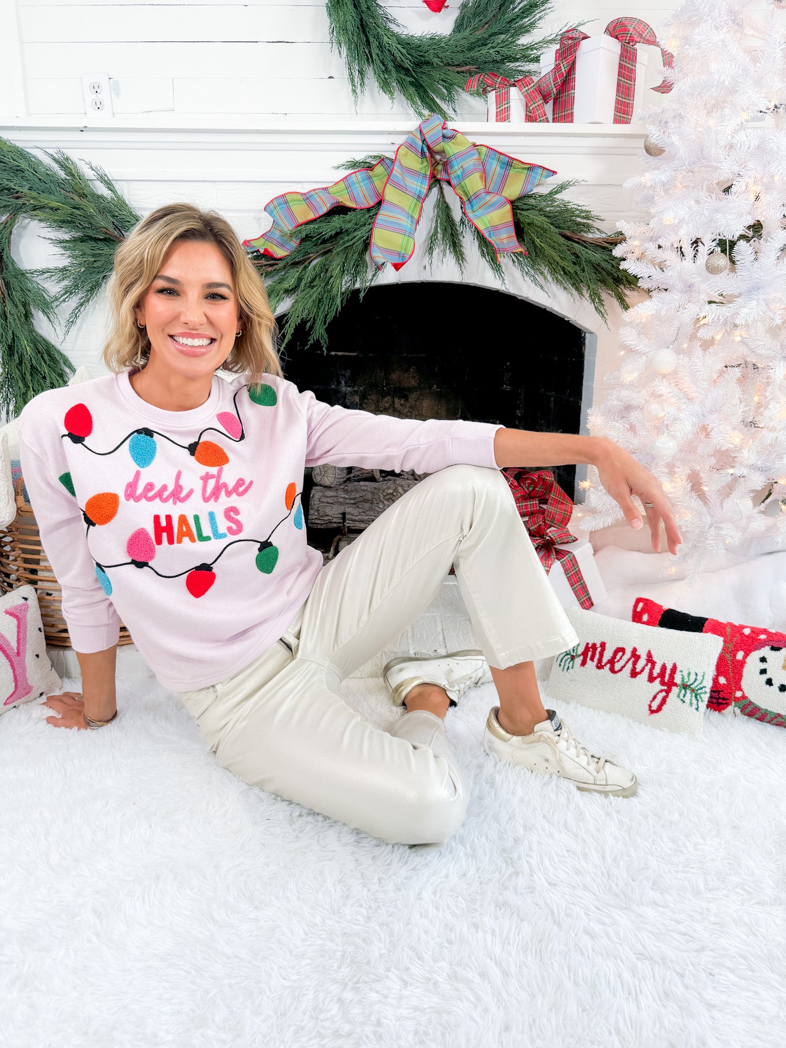 Deck the Halls Sweatshirt Shiraleah