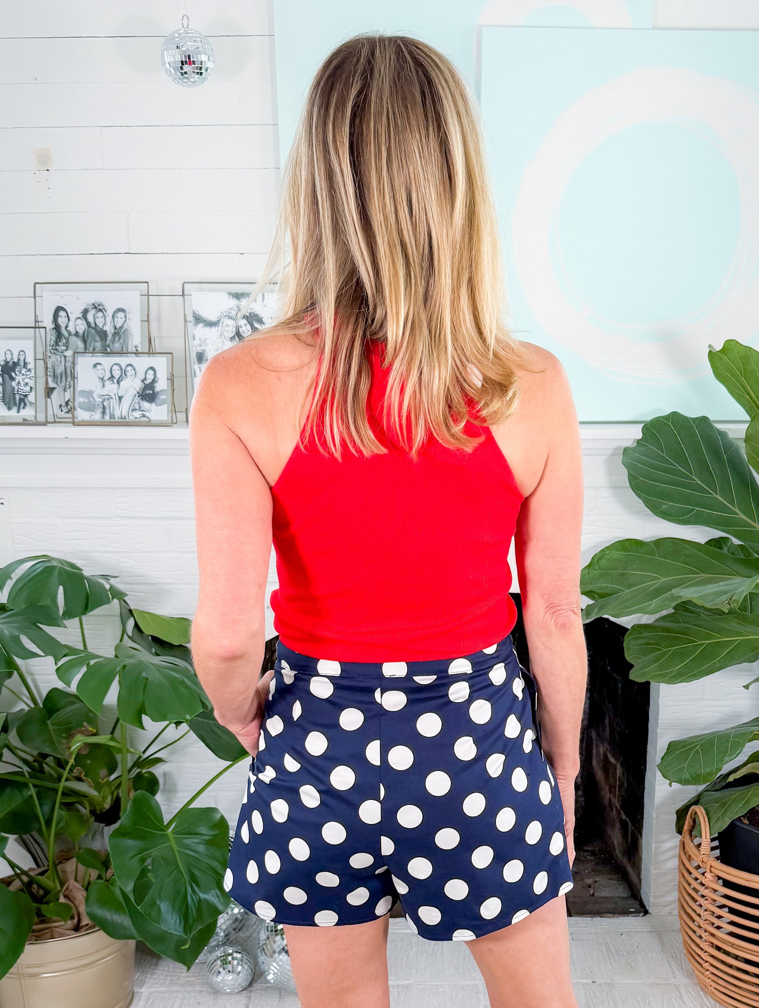 Denham Red Sweater Molly Bracken 