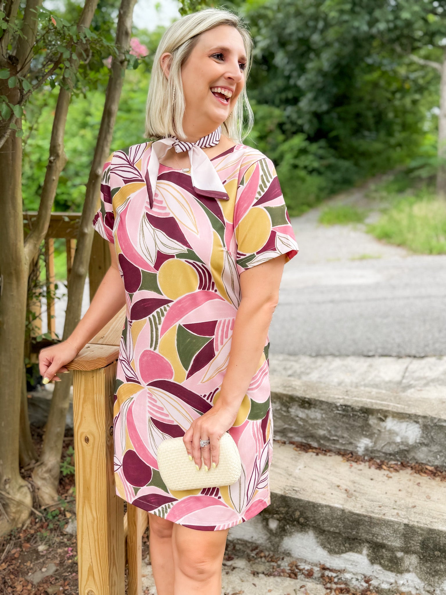 Dennis Light Pink Deepa Mini Dress Molly Bracken