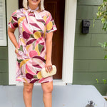 Dennis Light Pink Deepa Mini Dress Molly Bracken