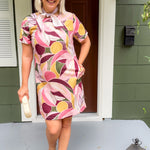 Dennis Light Pink Deepa Mini Dress Molly Bracken
